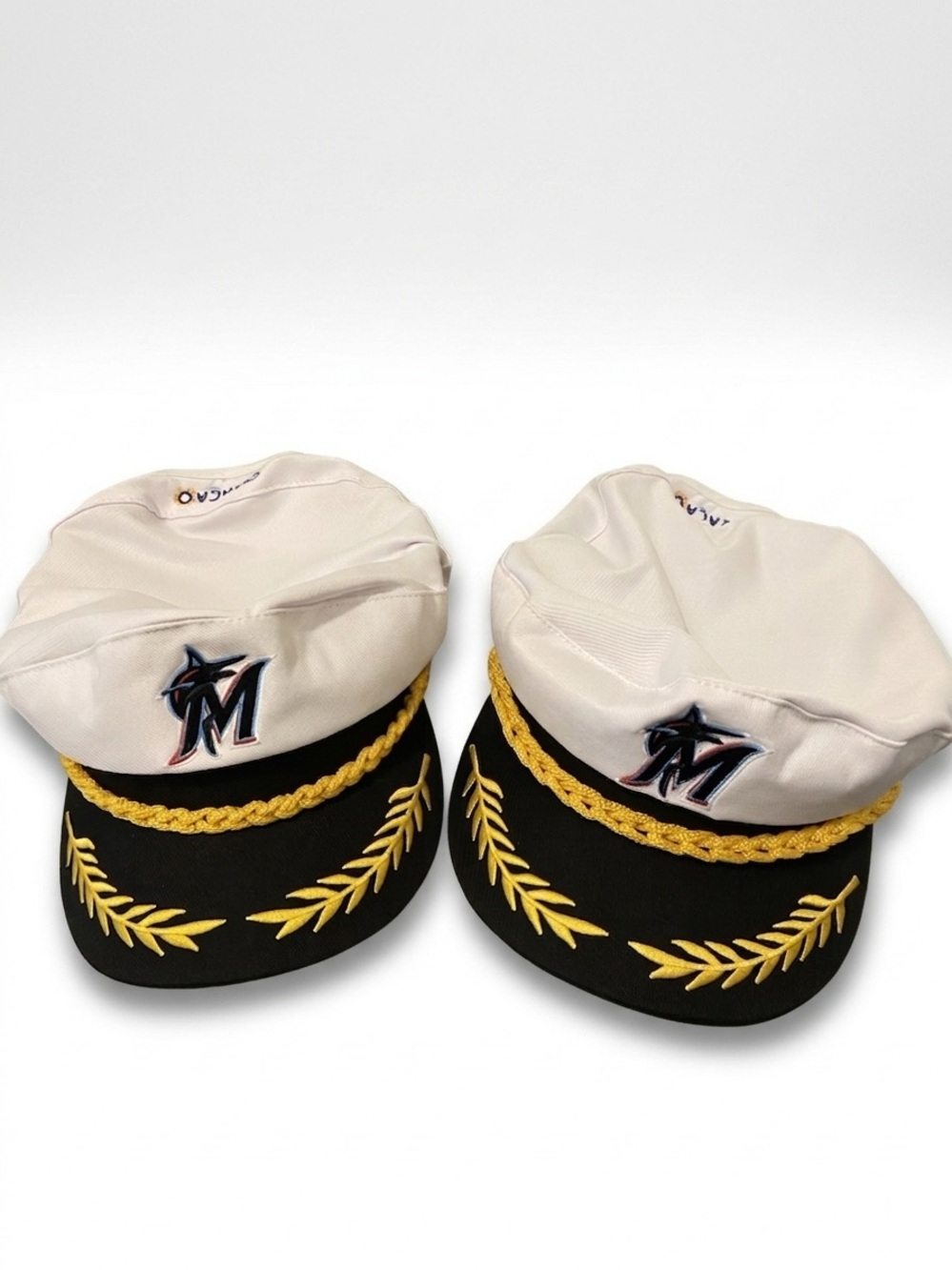 Miami Marlins MLB Yacht Rock Day Stadium Hats Set of 2 - Unisex A1